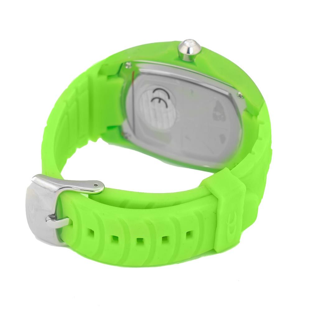 Bicolor Rubber Bracelet Watch