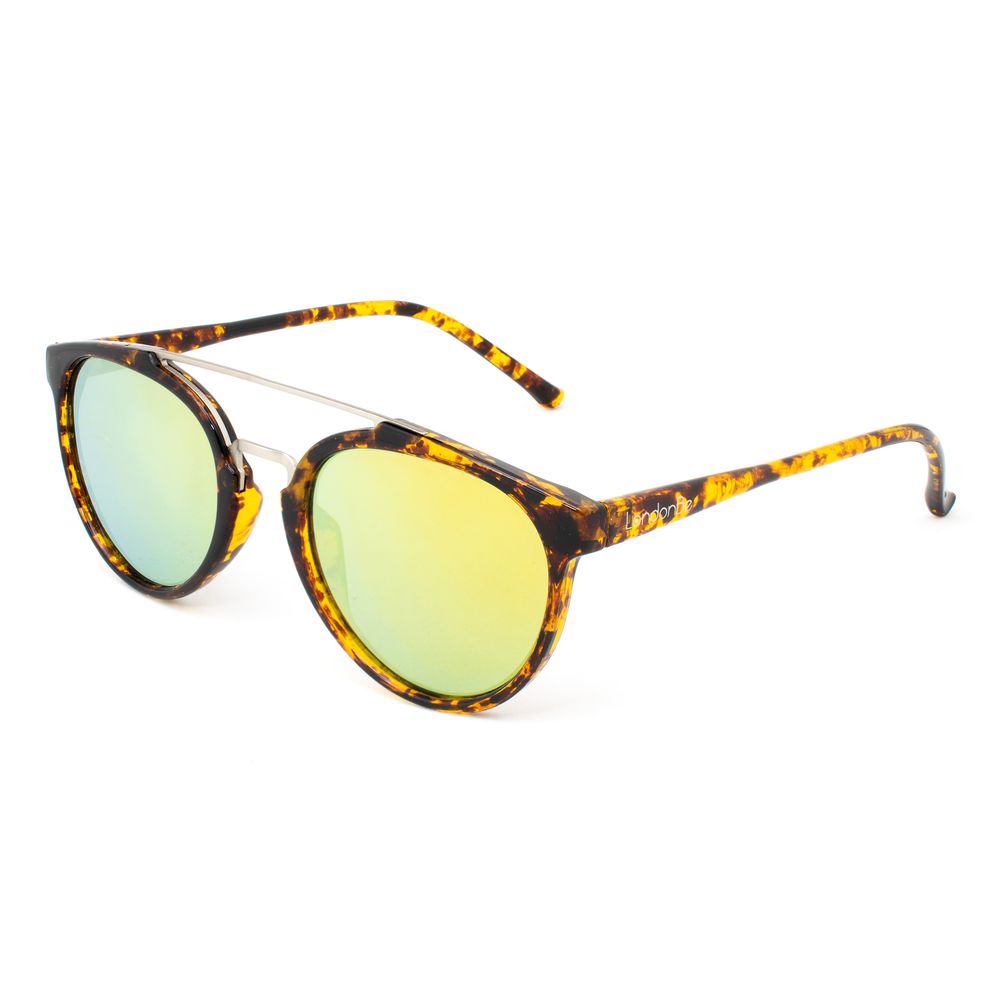 Brown Injected Sunglasses