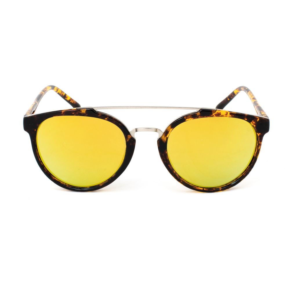 Brown Injected Sunglasses
