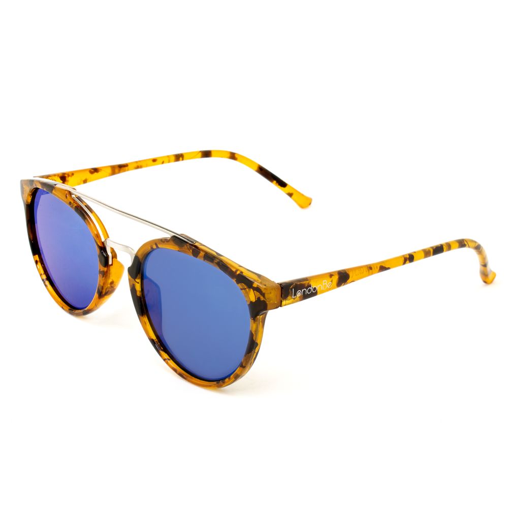 Brown Injected Sunglasses