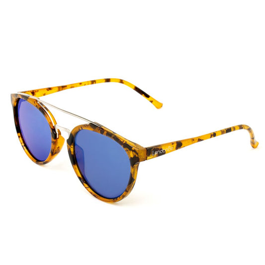 Brown Injected Sunglasses