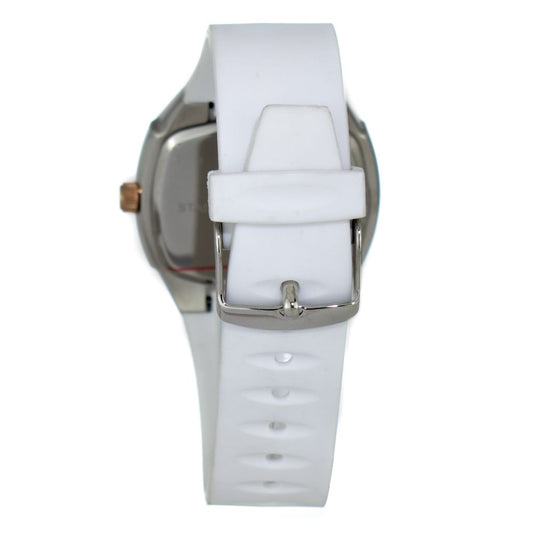 White Rubber Dress Watch