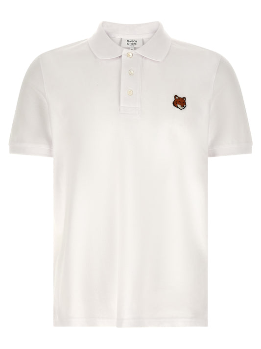 White Cotton Polo Shirt