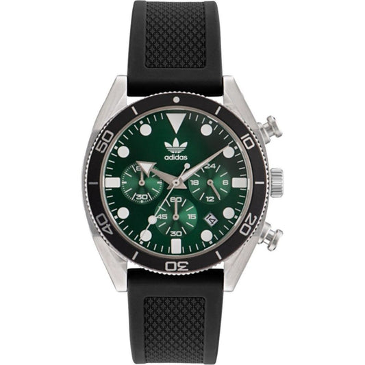 Black Synthetic Sport Watch